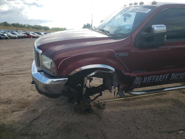 Photo 9 from auction – 2000 FORD F250 SUPER with VIN 1FTNW21F4YEC57969