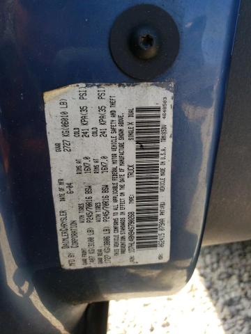Photo 10 from auction – 2004 DODGE DAKOTA QUA with VIN 1D7HL48N94S790268