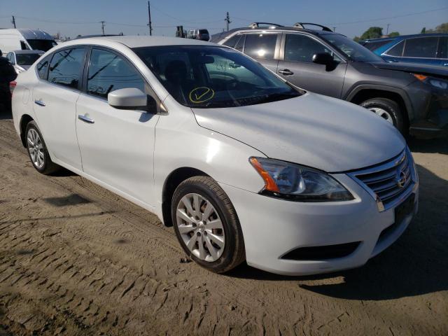 NISSAN SENTRA S 2013 with VIN 3N1AB7AP6DL748038 - Photo from auction