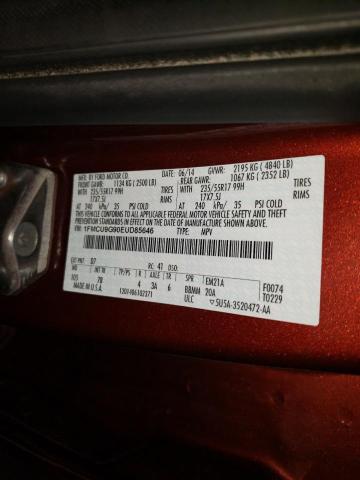 Photo 10 from auction – 2014 FORD ESCAPE SE with VIN 1FMCU9G90EUD85646