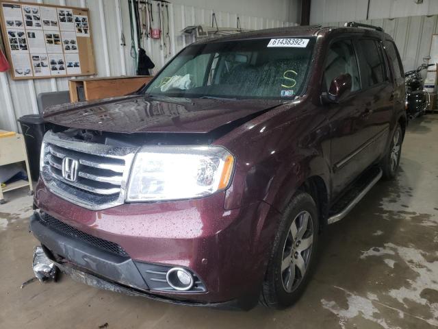 Photo 2 from auction – 2012 HONDA PILOT TOUR with VIN 5FNYF4H91CB063951