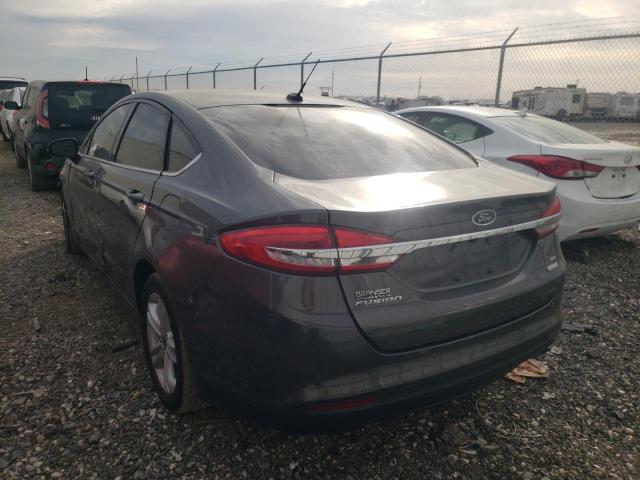 Photo 3 from auction – 2018 FORD FUSION SE with VIN 3FA6P0HD0JR271645