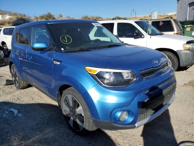 KIA SOUL + 2018 with VIN KNDJP3A50J7586154 - Photo from auction
