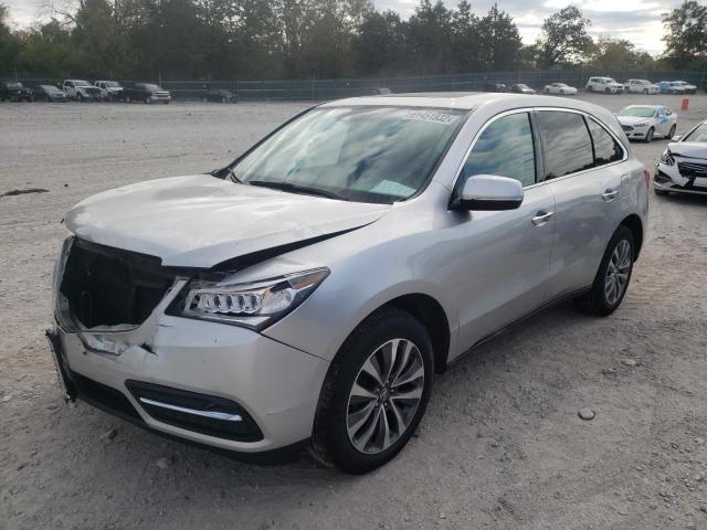Photo 2 from auction – 2015 ACURA MDX TECHNO with VIN 5FRYD4H49FB007494