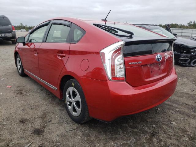Photo 3 from auction – 2013 TOYOTA PRIUS with VIN JTDKN3DU1D5642843