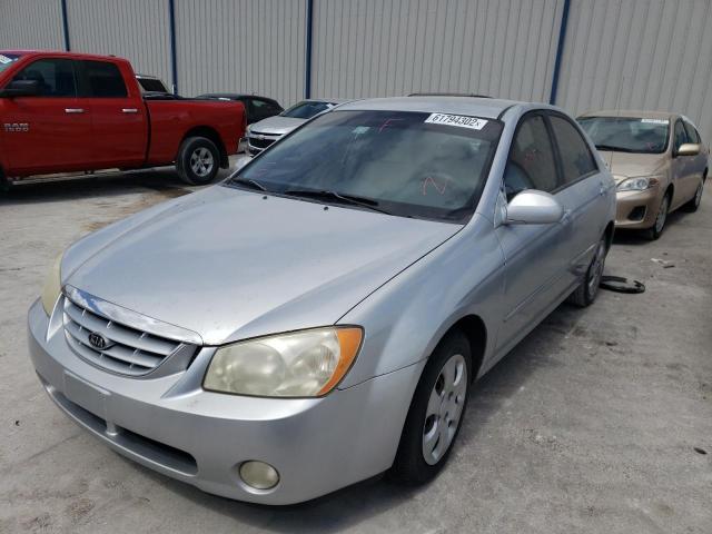 Photo 2 from auction – 2004 KIA SPECTRA LX with VIN KNAFE121545057775