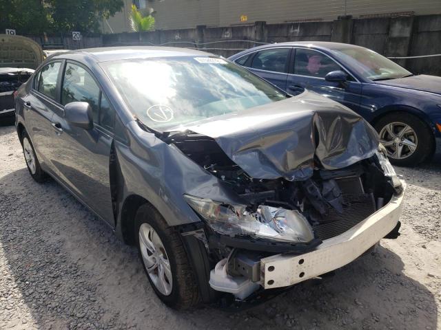 Photo 1 from auction – 2013 HONDA CIVIC LX with VIN 19XFB2F52DE003644