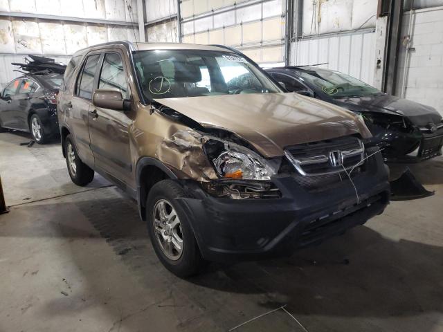HONDA CR-V EX 2002 with VIN JHLRD78852C021249 - Photo from auction
