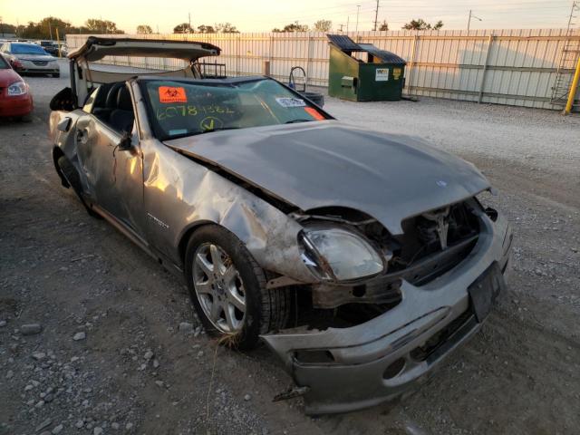 MERCEDES-BENZ SLK-CLASS 2003 with VIN WDBKK49F43F284671 - Photo from auction