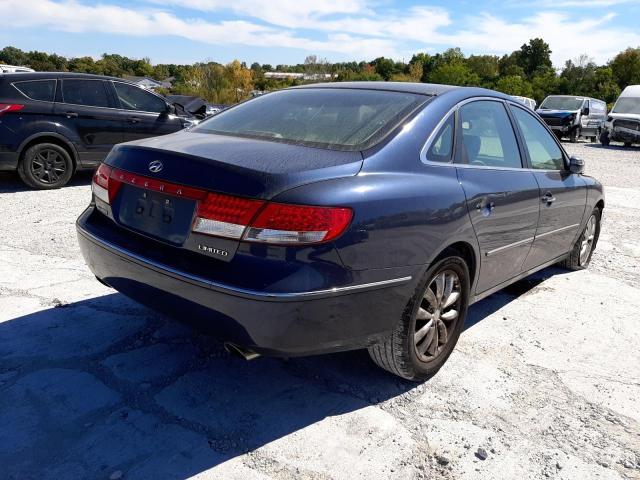 Photo 4 from auction – 2007 HYUNDAI AZERA SE with VIN KMHFC46F07A176955