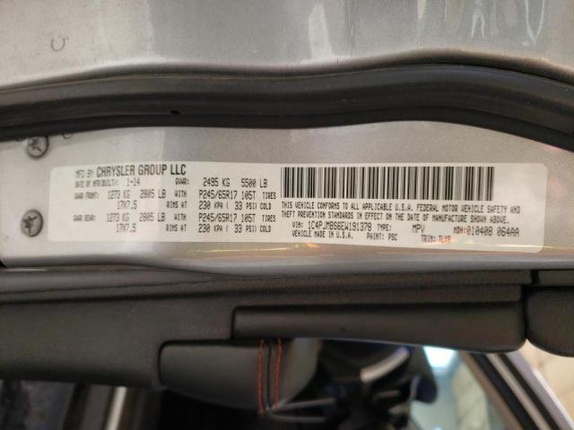 Photo 10 from auction – 2014 JEEP CHEROKEE T with VIN 1C4PJMBS6EW191378