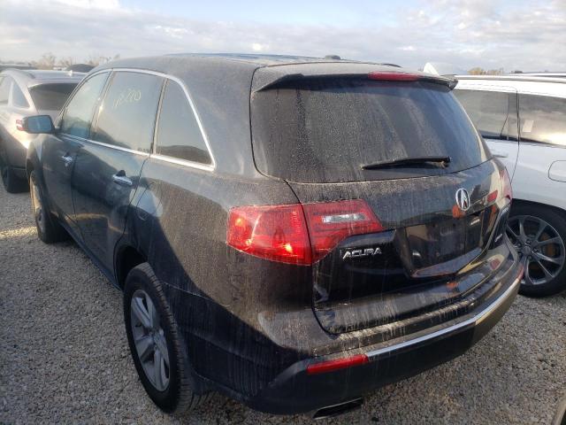 Photo 3 from auction – 2011 ACURA MDX TECHNO with VIN 2HNYD2H60BH528206