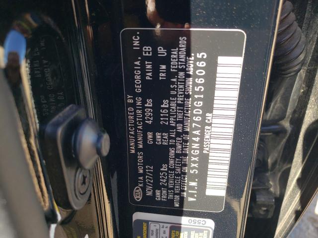 Photo 10 from auction – 2013 KIA OPTIMA EX with VIN 5XXGN4A76DG156065