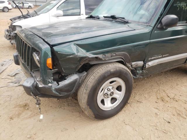 Photo 9 from auction – 2001 JEEP CHEROKEE S with VIN 1J4FT48S31L614677