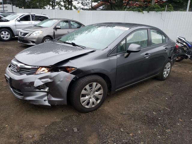 Photo 2 from auction – 2012 HONDA CIVIC LX with VIN 2HGFB2F57CH320971