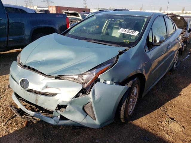 Photo 2 from auction – 2016 TOYOTA PRIUS with VIN JTDKARFU3G3012933