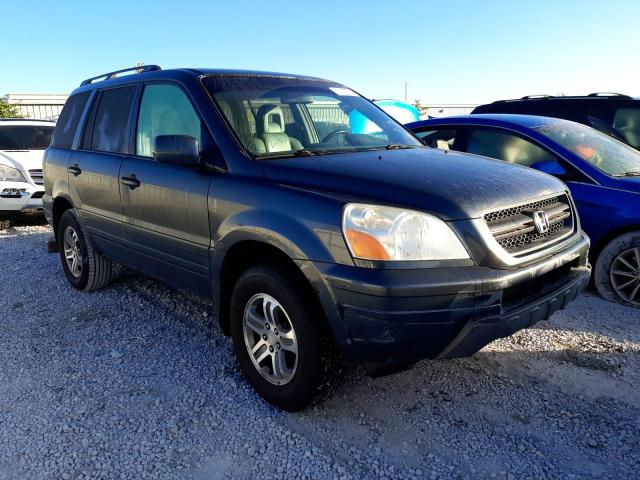 HONDA PILOT EXL 2004 with VIN 2HKYF18554H566784 - Photo from auction