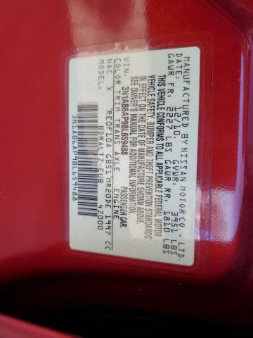 Photo 10 from auction – 2011 NISSAN SENTRA 2.0 with VIN 3N1AB6AP9BL659488