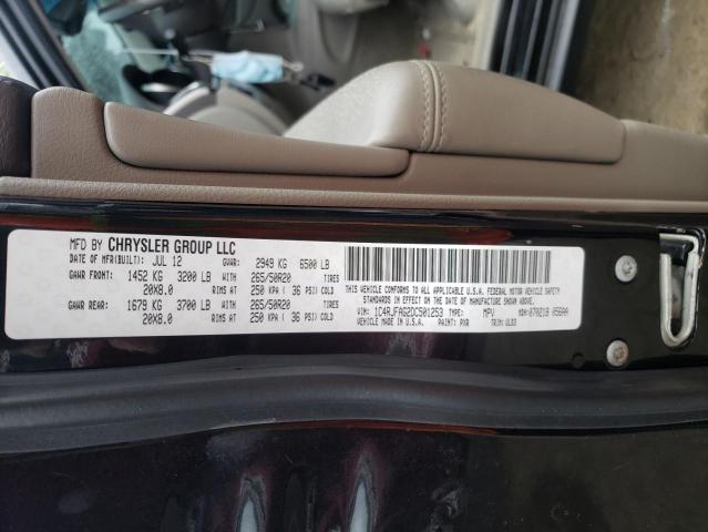 Photo 10 from auction – 2013 JEEP GRAND CHER with VIN 1C4RJFAG2DC501253