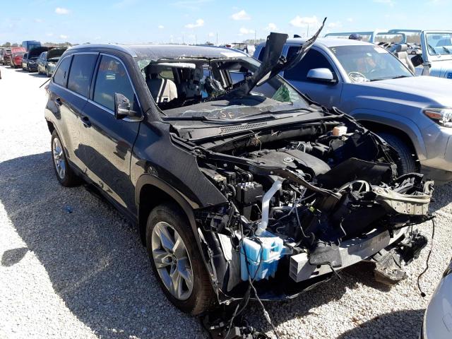TOYOTA HIGHLANDER 2017 with VIN 5TDDZRFH1HS398143 - Photo from auction