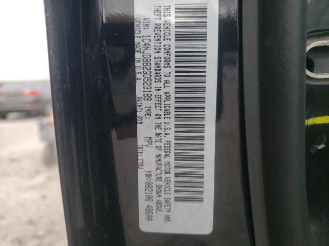Photo 10 from auction – 2016 JEEP COMPASS SP with VIN 1C4NJDBB2GD523189