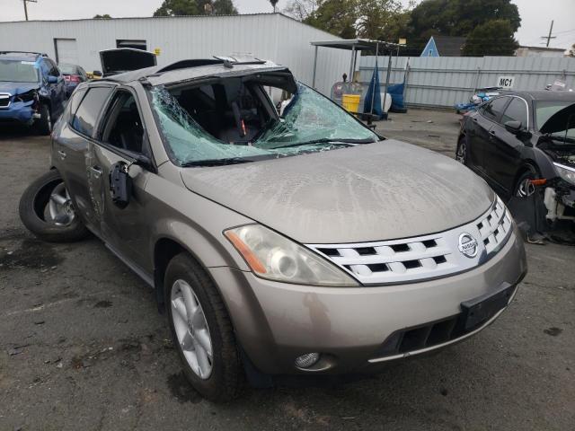 NISSAN MURANO SL 2003 with VIN JN8AZ08W83W211584 - Photo from auction