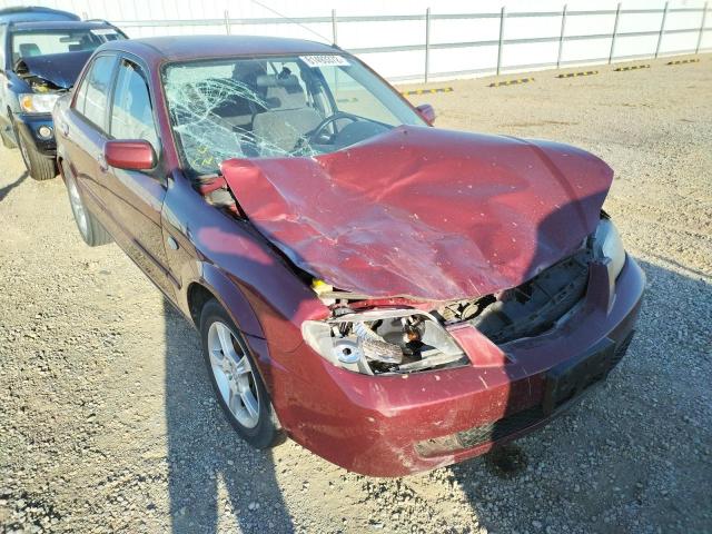 MAZDA PROTEGE DX 2003 with VIN JM1BJ225530142925 - Photo from auction