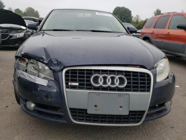 Photo 9 from auction – 2008 AUDI A4 with VIN WAUDF78E58A126348