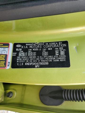 Photo 10 from auction – 2018 KIA SOUL + with VIN KNDJP3A54J7905099