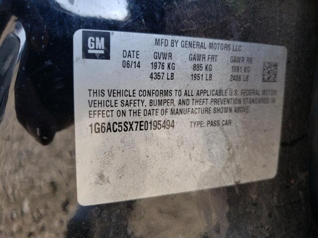 Photo 10 from auction – 2014 CADILLAC ATS PERFOR with VIN 1G6AC5SX7E0195494