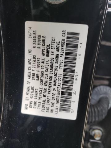 Photo 10 from auction – 2014 HONDA ACCORD SPO with VIN 1HGCR2E57EA213730