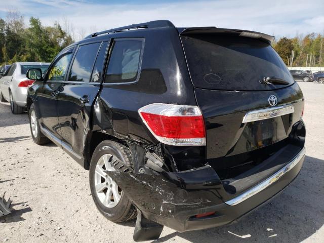 Photo 3 from auction – 2011 TOYOTA HIGHLANDER with VIN 5TDBK3EH6BS071562