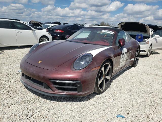 Photo 2 from auction – 2021 PORSCHE 911 TARGA with VIN WP0BB2A98MS235784