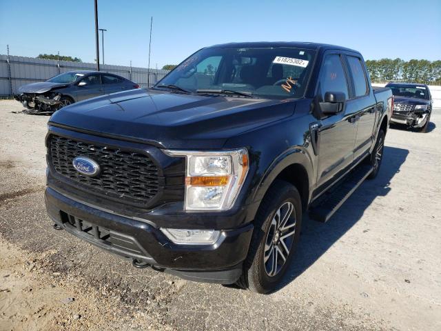 Photo 2 from auction – 2021 FORD F150 SUPER with VIN 1FTFW1E81MFB99009