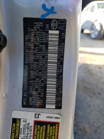 Photo 10 from auction – 2011 TOYOTA COROLLA with VIN 2T1BU4EE5BC576491