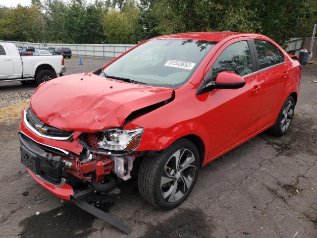 Photo 2 from auction – 2018 CHEVROLET SONIC PREM with VIN 1G1JF5SB7J4136062