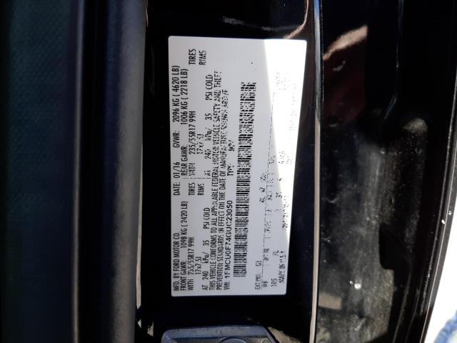 Photo 10 from auction – 2016 FORD ESCAPE S with VIN 1FMCU0F74GUC23050
