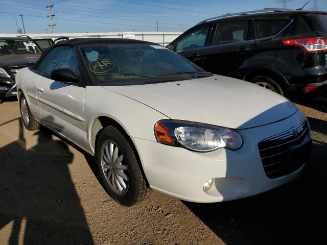 CHRYSLER SEBRING TO 2005 with VIN 1C3EL55RX5N608236 - Photo from auction