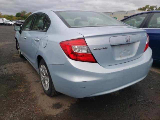 Photo 3 from auction – 2012 HONDA CIVIC LX with VIN 19XFB2F51CE332897