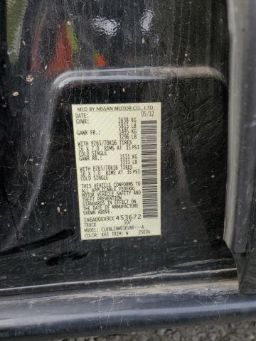 Photo 10 from auction – 2012 NISSAN FRONTIER S with VIN 1N6AD0EV3CC453672