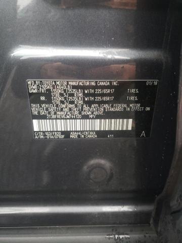 Photo 10 from auction – 2018 TOYOTA RAV4 LE with VIN 2T3BFREV6JW744120