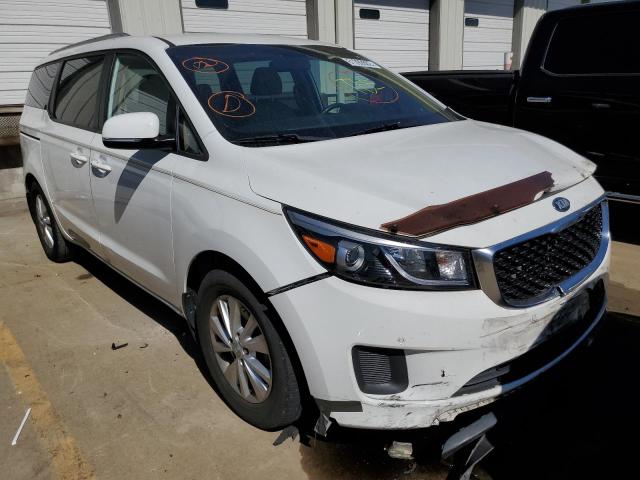 KIA SEDONA LX 2016 with VIN KNDMB5C19G6215011 - Photo from auction