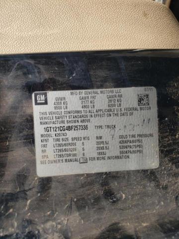 Photo 10 from auction – 2011 GMC SIERRA K25 with VIN 1GT121CG4BF257336