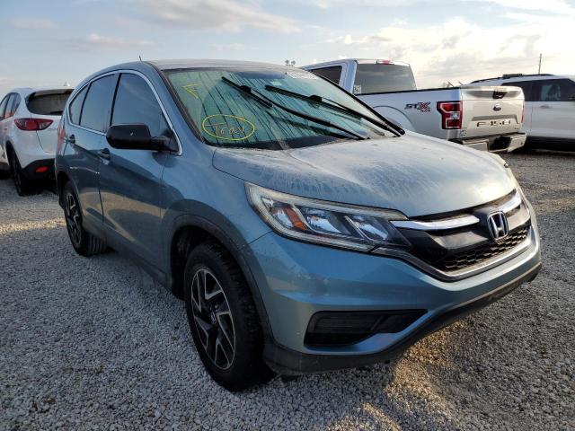 Photo 1 from auction – 2016 HONDA CR-V SE with VIN 2HKRM3H42GH527278