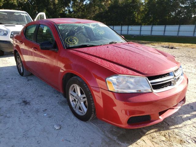 DODGE AVENGER SX 2012 with VIN 1C3CDZCB6CN212285 - Photo from auction