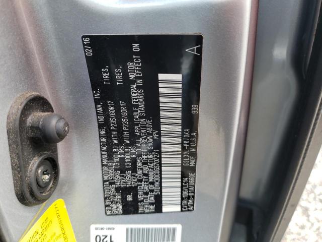 Photo 10 from auction – 2016 TOYOTA SIENNA XLE with VIN 5TDYK3DC0GS707271