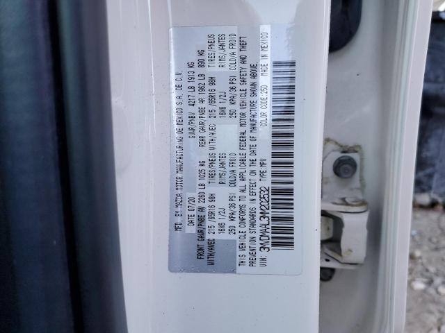 Photo 10 from auction – 2021 MAZDA CX-30 with VIN 3MVDMAAL3MM202532