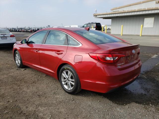Photo 3 from auction – 2017 HYUNDAI SONATA SE with VIN 5NPE24AF8HH533464