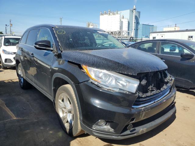 TOYOTA HIGHLANDER 2015 with VIN 5TDDKRFH3FS197359 - Photo from auction
