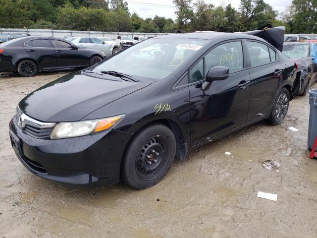Photo 2 from auction – 2012 HONDA CIVIC LX with VIN 2HGFB2F55CH319558